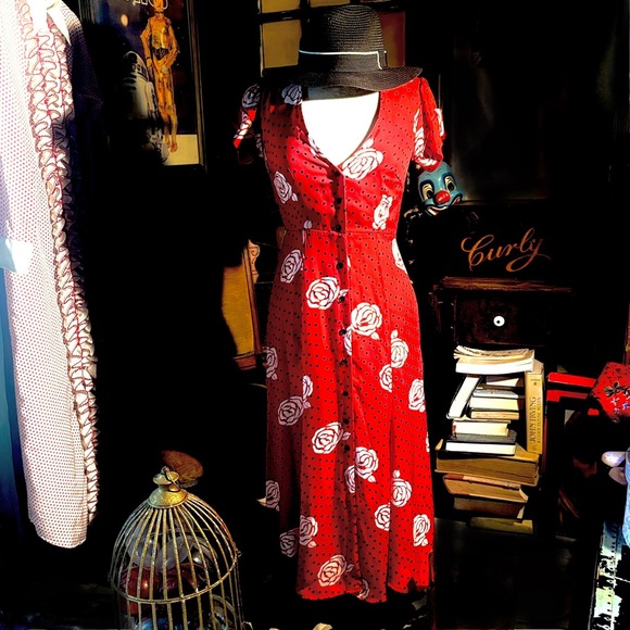 A rose by any other name… would wear this Capulet button front dress.! - Picture 1 of 10